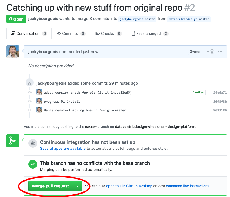 Pull Request - Accept