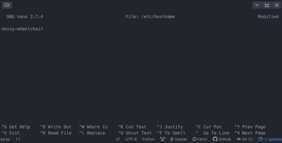 Hostname